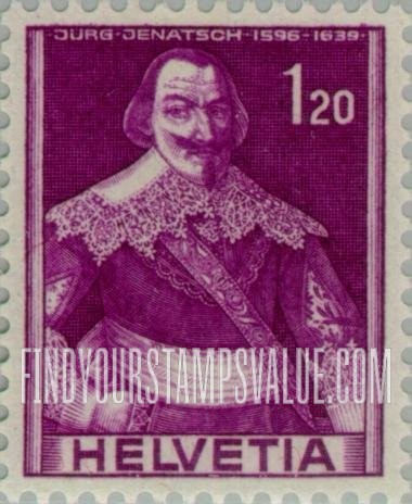 FindYourStampsValue: Federal Administration: Jürg Jenatsch