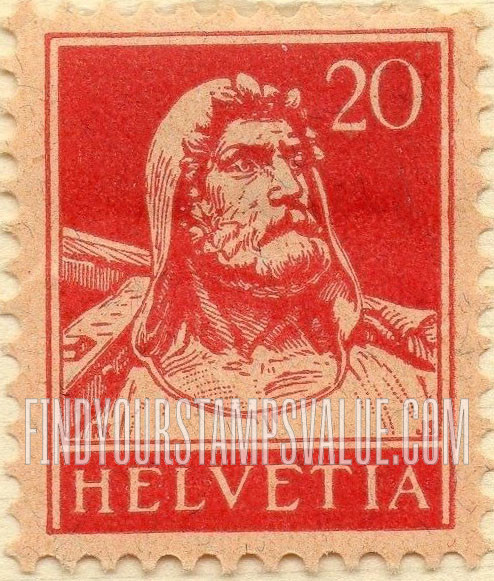 FindYourStampsValue: Federal Administration: William Tell
