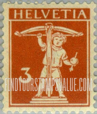 FindYourStampsValue: Federal Administration: William Tell's Son