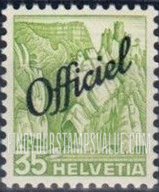 FindYourStampsValue: Official, For General Use: Balsthal Pass