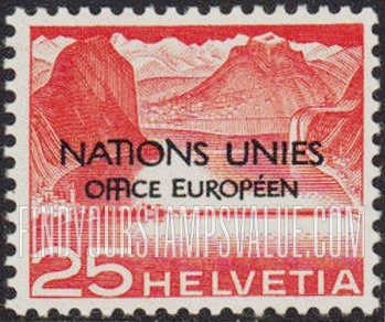 FindYourStampsValue: For The United Nations European Office: Lake Dam