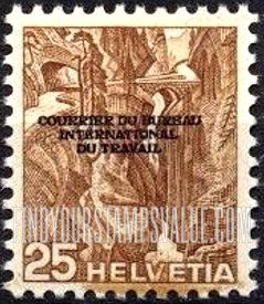 FindYourStampsValue: For The International Labor Bureau: Via Mala Gorge