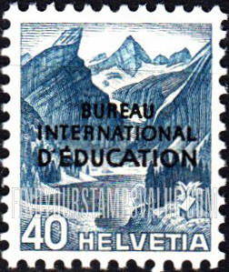 FindYourStampsValue: For The International Bureau of Education: Alpine Lake of Säntis