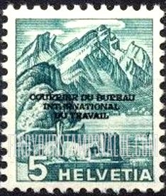 FindYourStampsValue: For The International Labor Bureau: Mt. Pilatus