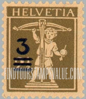 FindYourStampsValue: Federal Administration: William Tell’s Son