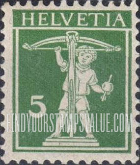 FindYourStampsValue: Federal Administration: William Tell's Son