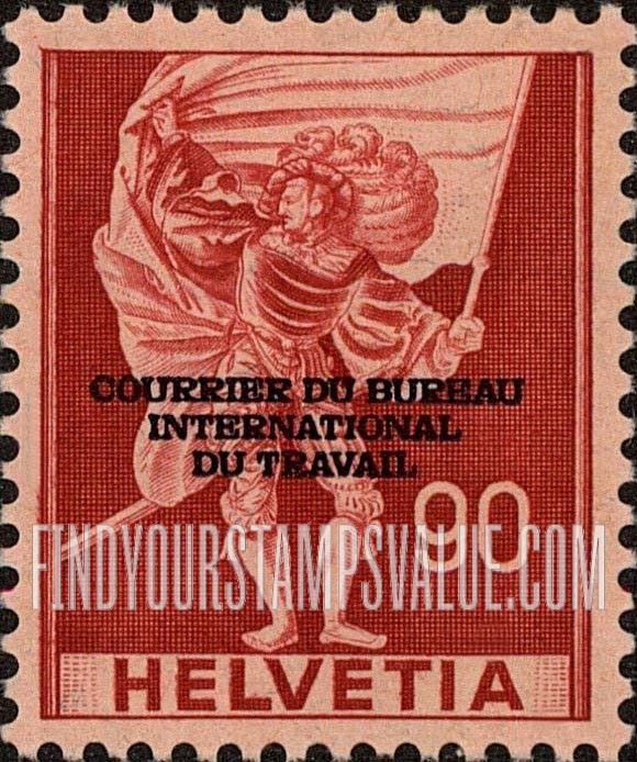 FindYourStampsValue: For The International Labor Bureau: Standard Bearer