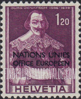 FindYourStampsValue: For The United Nations European Office: Jürg Jenatsch