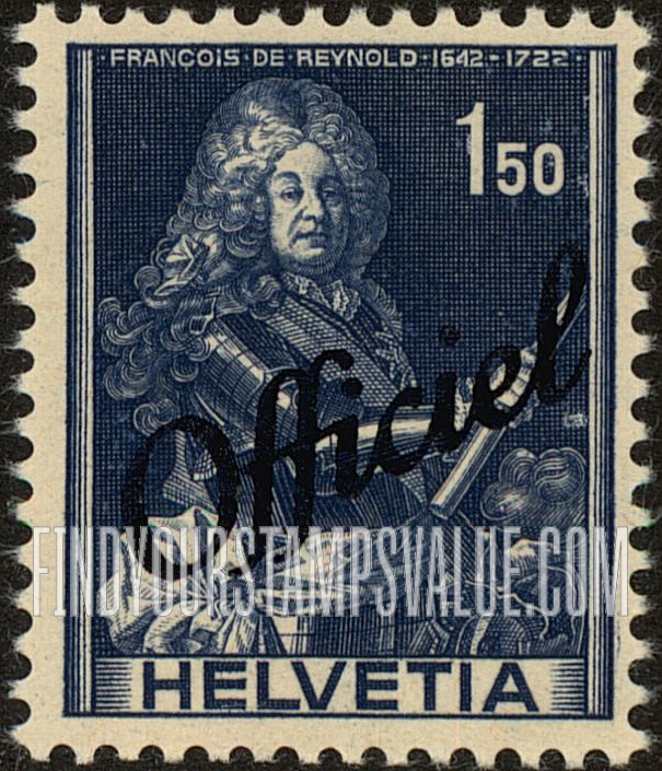 FindYourStampsValue: Official, For General Use: Francois de Reynold