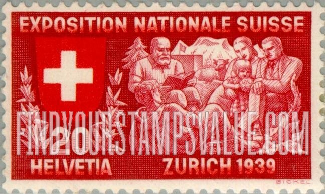 FindYourStampsValue: Federal Administration: Swiss Family
