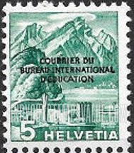 FindYourStampsValue: For The International Bureau of Education: Mt. Pilatus