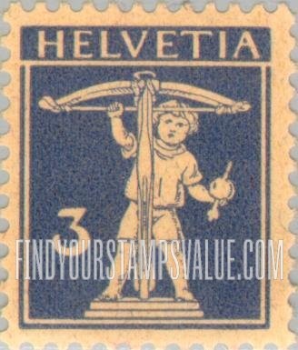 FindYourStampsValue: Federal Administration: William Tell's Son