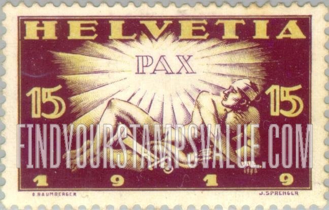 FindYourStampsValue: Federal Administration: “Dawn of Peace”