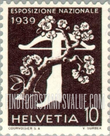 FindYourStampsValue: Federal Administration: Tree and Crossbow