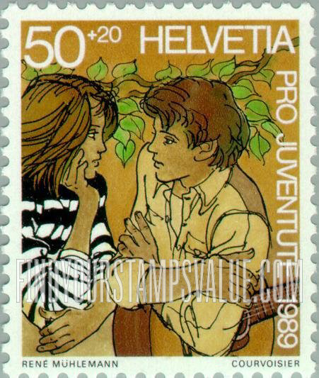 FindYourStampsValue: Semi-Postal, Child Development: Friendship