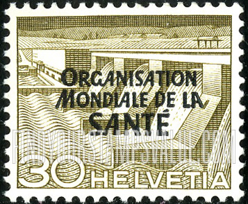 FindYourStampsValue: For The World Health Organization: Dam and Power Station