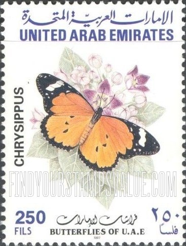 FindYourStampsValue: Butterflies - الفراشات