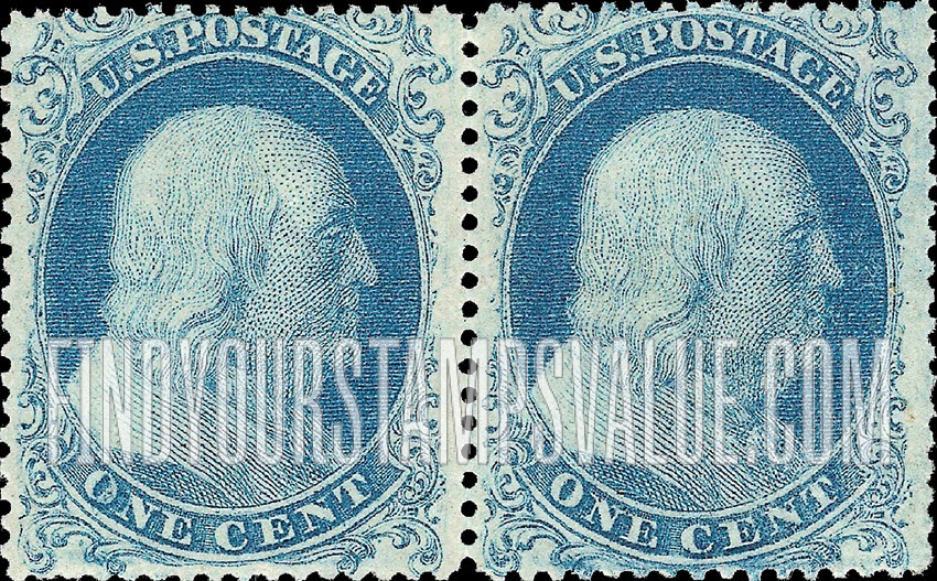 FindYourStampsValue: BENJAMIN FRANKLIN