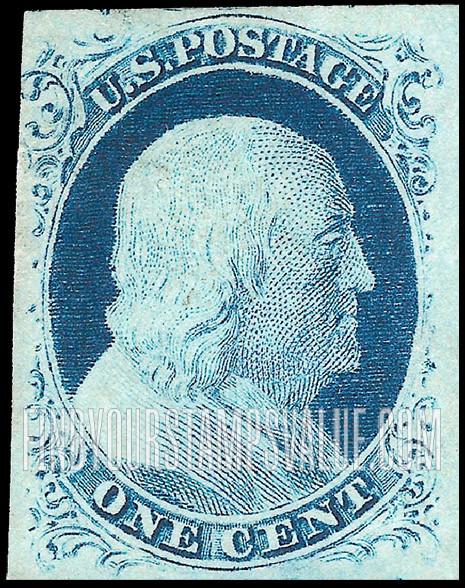 FindYourStampsValue: BENJAMIN FRANKLIN