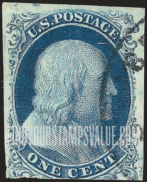 FindYourStampsValue: BENJAMIN FRANKLIN