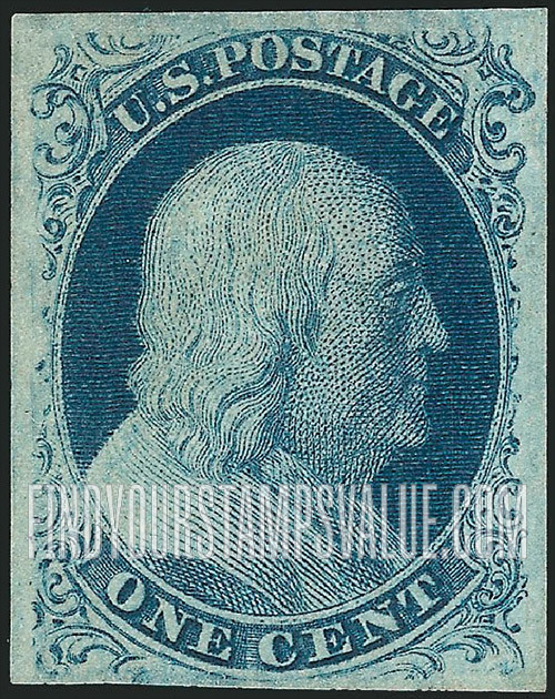 FindYourStampsValue: BENJAMIN FRANKLIN