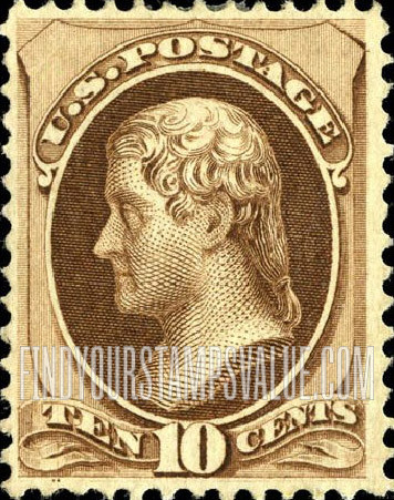 FindYourStampsValue: THOMAS JEFFERSON