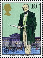 FindYourStampsValue: Great Britain (United Kingdom): Sir Rowland Hill - Rowland Hill