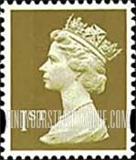 FindYourStampsValue: Great Britain (United Kingdom): Machin Definitives - Queen Elizabeth, Self-Adhesive Stamp