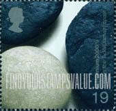 FindYourStampsValue: Great Britain (United Kingdom): Water & Coast - Stones, Durham Coast Restoration Project