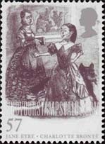 FindYourStampsValue: Great Britain (United Kingdom): Jane Eyre, by Charlotte Bronte - Le Ligne des Rats