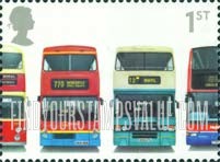 FindYourStampsValue: Great Britain (United Kingdom): Buses - Daimler Fleetline, MCW Metrobus, Leyland Olympian, Dennis Trident