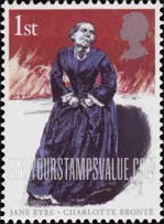 FindYourStampsValue: Great Britain (United Kingdom): Jane Eyre, by Charlotte Bronte - Come to Me