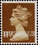 FindYourStampsValue: Great Britain (United Kingdom): Machin Definitives - Queen Elizabeth