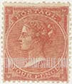 FindYourStampsValue: Great Britain (United Kingdom): Queen Victoria - Four Pence Vermilion