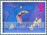 FindYourStampsValue: Great Britain (United Kingdom): British Television Programs for Children, 50th Anniversary - Dangermouse