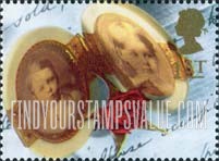 FindYourStampsValue: Great Britain (United Kingdom): Memories - Locket, Booklet Stamp