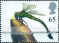 FindYourStampsValue: Great Britain (United Kingdom): Europa - Dragonfly
