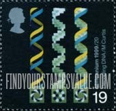 FindYourStampsValue: Great Britain (United Kingdom): Scientists - Decoding DNA