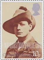 FindYourStampsValue: Great Britain (United Kingdom): Birth Centenary of Sir Winston Churchill - Churchill, War Correspondent in South Africa, 1899