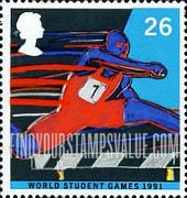 FindYourStampsValue: Great Britain (United Kingdom): Sports - Hurdling