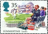 FindYourStampsValue: Great Britain (United Kingdom): Summertime Events - Cricket at Lord's