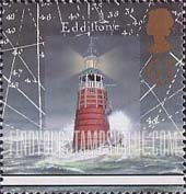 FindYourStampsValue: Great Britain (United Kingdom): Lighthouses - Eddystone