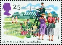 FindYourStampsValue: Great Britain (United Kingdom): Summertime Events - Wimbledon