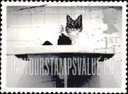 FindYourStampsValue: Great Britain (United Kingdom): Dogs and Cats - Cat in Sink, Self-Adhesive Booklet Stamp