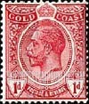 FindYourStampsValue: Gold Coast: King George V - One Penny, Die I
