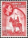 FindYourStampsValue: Gold Coast: Queen Victoria - Mounted Constable
