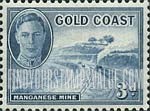 FindYourStampsValue: Gold Coast: King George VI - Manganese Mine