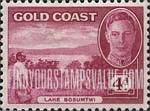 FindYourStampsValue: Gold Coast: King George VI - Lake Bosumtwi
