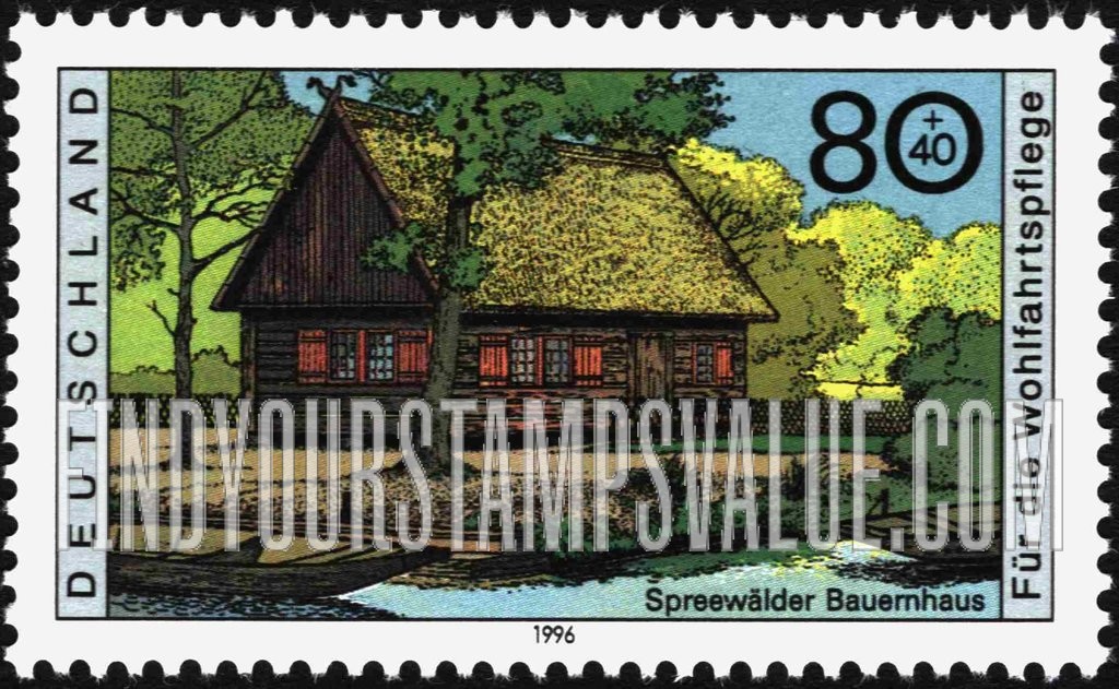 FindYourStampsValue: SEMI-POSTAL - Farmhouse Type of 1995: Spree Forest