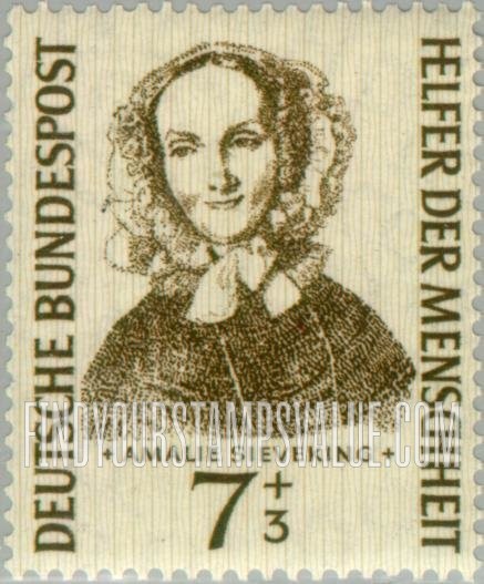 FindYourStampsValue: SEMI-POSTAL - Amalie Sieveking